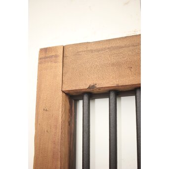 鉄格子 ガラス入蔵戸　W044YD 