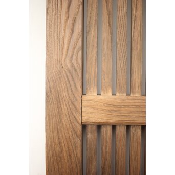 栗の格子蔵戸　W047YD 