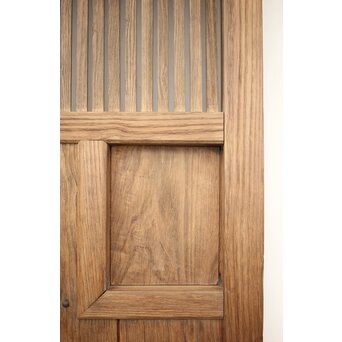 栗の格子蔵戸　W047YD 