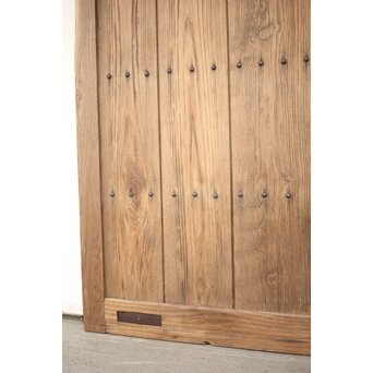 栗の格子蔵戸　W047YD 