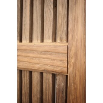 栗の格子蔵戸　W047YD 