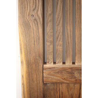 栗の格子蔵戸　W047YD 