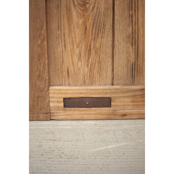 栗の格子蔵戸　W047YD 