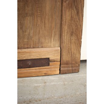 栗の格子蔵戸　W047YD 