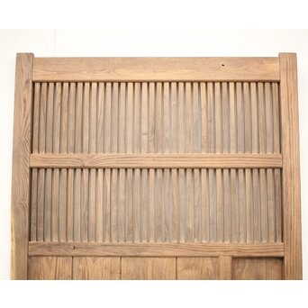 栗の格子蔵戸　W047YD 