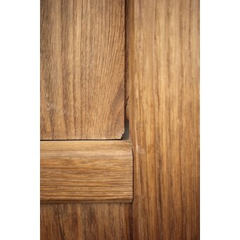 栗の格子蔵戸　W047YD 