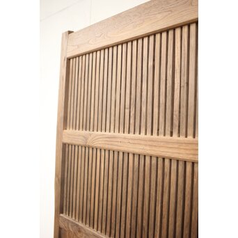 栗の格子蔵戸　W047YD 