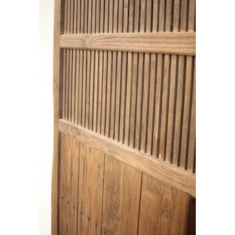 栗の格子蔵戸　W047YD 