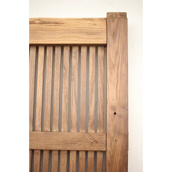 栗の格子蔵戸　W047YD 