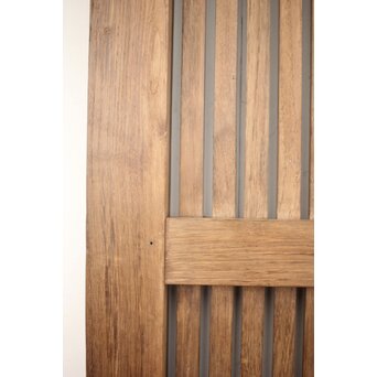 栗の格子蔵戸　W047YD 