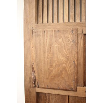 栗の格子蔵戸　W047YD 