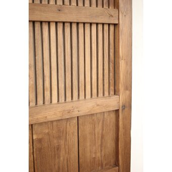 栗の格子蔵戸　W047YD 