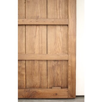 栗の格子蔵戸　W047YD 