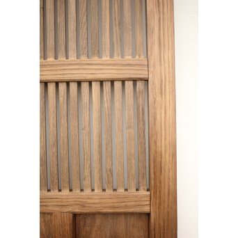 栗の格子蔵戸　W047YD 