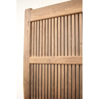 栗の格子蔵戸　W047YD 