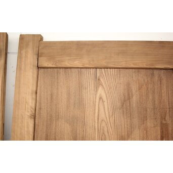 欅一枚板 門扉 2枚1組　W048Y 