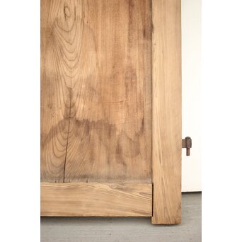 欅一枚板 門扉 2枚1組　W048Y 