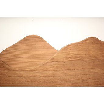 遠山 切り出し木彫欄間 4枚1組　R0135Y 