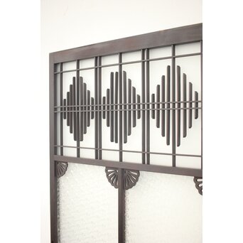 プレスガラス 中型ガラス建具 2枚1組　GD0079 