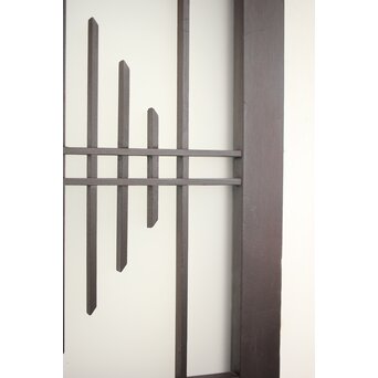 プレスガラス 中型ガラス建具 2枚1組　GD0079 