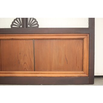 プレスガラス 中型ガラス建具 2枚1組　GD0079 