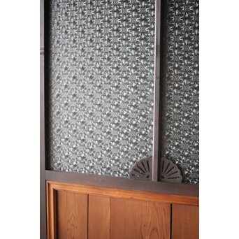 プレスガラス 中型ガラス建具 2枚1組　GD0079 