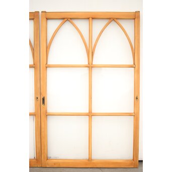 ステンドガラス調 中型ガラス戸 4枚1組　GD0081YD 