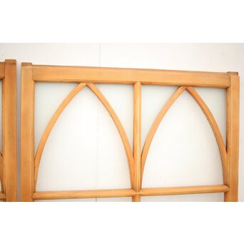 ステンドガラス調 中型ガラス戸 4枚1組　GD0081YD 