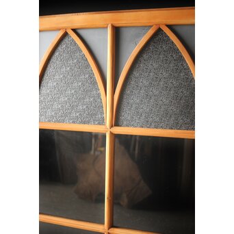 ステンドガラス調 中型ガラス戸 4枚1組　GD0081YD 