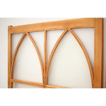 ステンドガラス調 中型ガラス戸 4枚1組　GD0081YD 