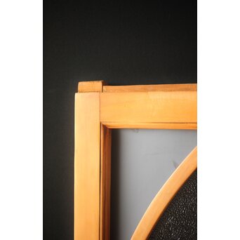 ステンドガラス調 中型ガラス戸 4枚1組　GD0081YD 