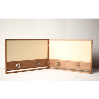 表具師 近藤一甫 風炉先屏風　Z274