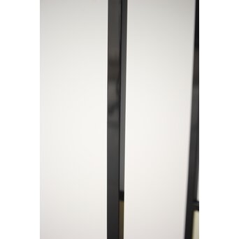 表具師 奥村吉兵衛【瑞鳳腰風炉先屏風】自筆画賛 鵬雲斎書付 共箱　Z275 