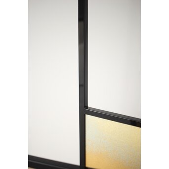 表具師 奥村吉兵衛【瑞鳳腰風炉先屏風】自筆画賛 鵬雲斎書付 共箱　Z275 