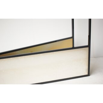 表具師 奥村吉兵衛【瑞鳳腰風炉先屏風】自筆画賛 鵬雲斎書付 共箱　Z275 