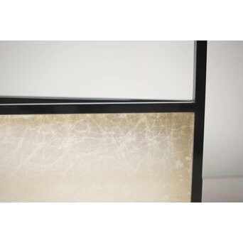 表具師 奥村吉兵衛【瑞鳳腰風炉先屏風】自筆画賛 鵬雲斎書付 共箱　Z275 