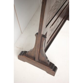 古軽井沢彫 竹文衝立/パーテーション　X322 