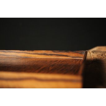 上杢長方煎茶盆/香盆　X323 