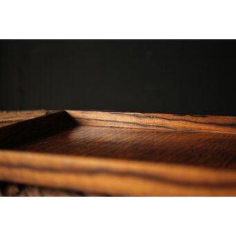 上杢長方煎茶盆/香盆　X323 