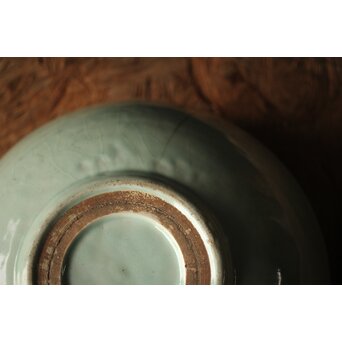 古伊万里 青磁大鉢　P305 