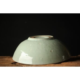 古伊万里 青磁大鉢　P305 