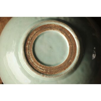 古伊万里 青磁大鉢　P305 