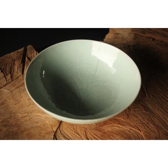 古伊万里 青磁大鉢　P305 