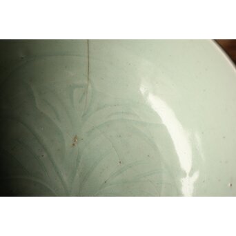 古伊万里 青磁大鉢　P305 