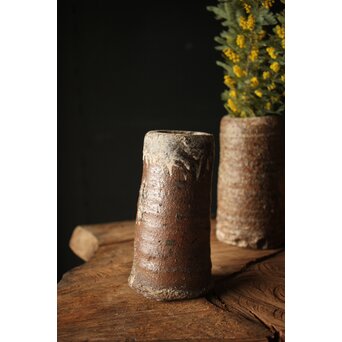 サンカローク窯 宋胡禄 窯道具 サヤ 花器 4点1組　P306 