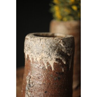 サンカローク窯 宋胡禄 窯道具 サヤ 花器 4点1組　P306 