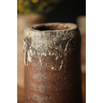 サンカローク窯 宋胡禄 窯道具 サヤ 花器 4点1組　P306 