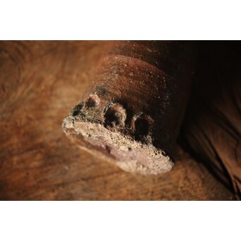 サンカローク窯 宋胡禄 窯道具 サヤ 花器 4点1組　P306 