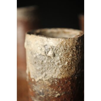 サンカローク窯 宋胡禄 窯道具 サヤ 花器 4点1組　P306 