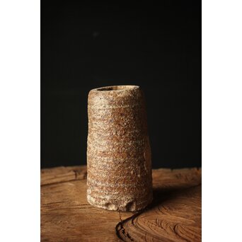 サンカローク窯 宋胡禄 窯道具 サヤ 花器 4点1組　P306 